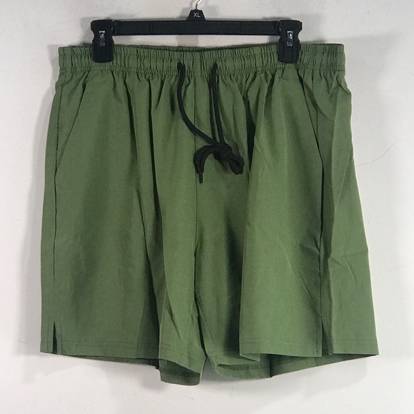 Source Unknown Other - Unknown Lined Running Short, Men's Size XL - Green